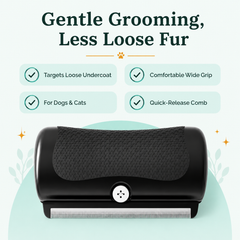 GroomPro deshedding brush benefits